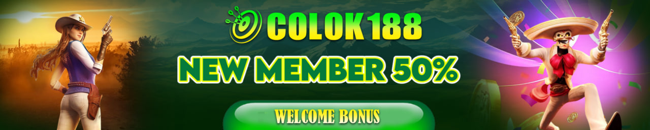 COLOK188 Bonus New Member 50%